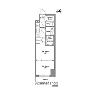 PRIMA STELLA【3階】の間取り