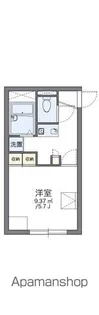 レオパレス平野【205号室】の間取り