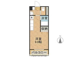 フィオーレおおとりⅡ【302号室】の間取り