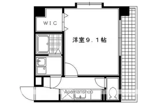 メゾン・エイム【2-N号室】の間取り