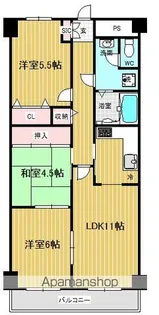 リアライズ城北【2階】の間取り