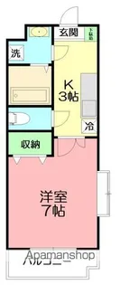 グランマノワール【2階】の間取り