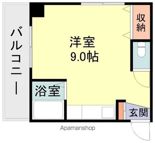 メゾン三陽【201号室】の間取り