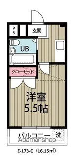 葵マンション【2階】の間取り