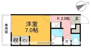 ディアコート【1階】の間取り