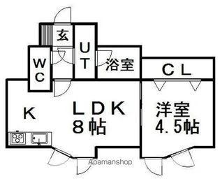 ELF【1階】の間取り