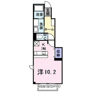 アネックス・S【1階】の間取り
