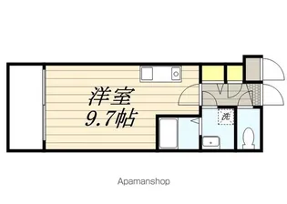 エクセレンシア天神【4階】の間取り