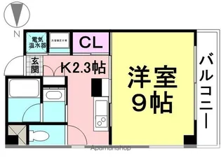 スヴニールイグレック【6W2号室】の間取り