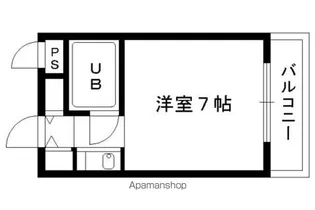 みささぎプチハイツ【205号室】の間取り