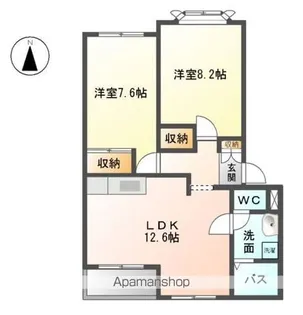 マルベリーS【1階】の間取り