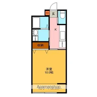 タウニーつくしんぼ【2階】の間取り