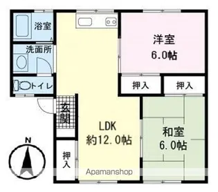 ソフィア1017【1階】の間取り