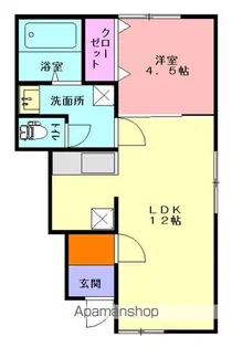 シエラB【103号室】の間取り