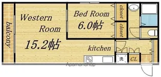 セゾンドブランシェ南3条【3階】の間取り