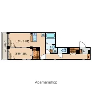 マミービル【2階】の間取り