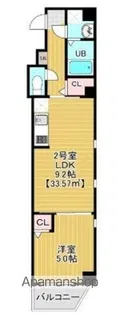ジニアック浅草【2階】の間取り