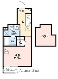 RIVIERE大楠【103号室号室】の間取り