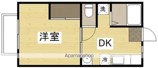 グリーンヒルズK棟【106号室】の間取り