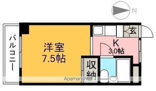 アーバンBOX【4階】の間取り