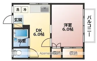 メゾン野比A【2階】の間取り