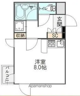 アークビル目白【3階】の間取り