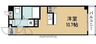 パークフロント福島【5階】の間取り