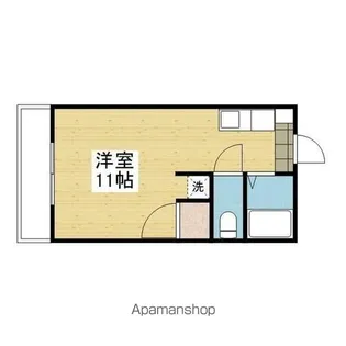 平和通マンション【202.号室】の間取り