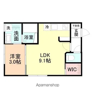 INTEGRAL MONT−RICHE【2階】の間取り