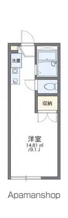 レオパレス藤本Ⅱ【108号室】の間取り