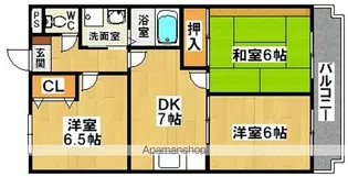 REGINA.Ⅰ五番館【3階】の間取り