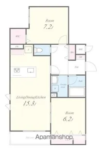 STADT NERIMAーKASUGACHO【2階】の間取り