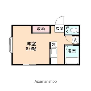 コーポウワノ【101号室】の間取り
