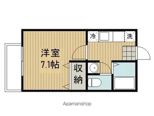 ソレジオ掬【105号室】の間取り