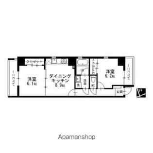 Re:co -Higashibetsuin-【7階】の間取り