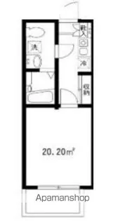 &N RESIDENCE【203号室】の間取り
