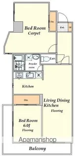 信濃町ハイム【2階】の間取り