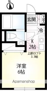 ヴェラハイツ磯子弐番館【2階】の間取り