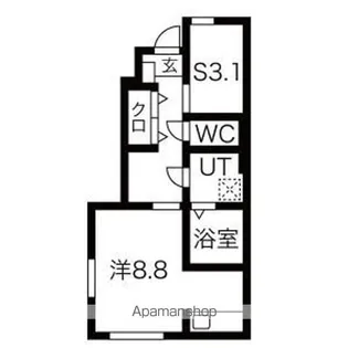 ACCIO(アクシオ)【1階】の間取り