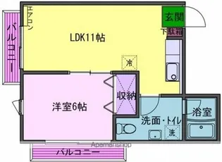 D−HOUSE北上【102号室】の間取り