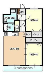 レイクヒルズ【5階】の間取り