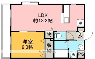 アルベージュ【2階】の間取り