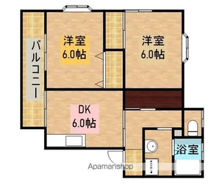 ドレミⅠ【2階】の間取り