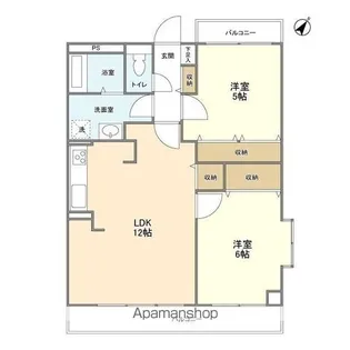 リオ梶ヶ谷【3階】の間取り