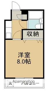 イーグルハイツ銀杏町【4階】の間取り