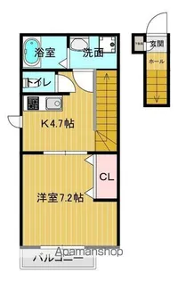 News Row【2階】の間取り