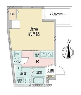 サン・名駅南ビル【5階】の間取り