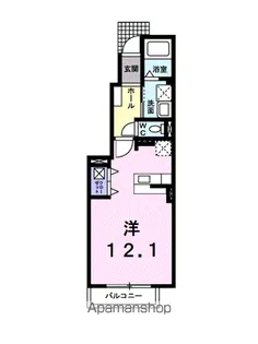 カーサ・ミトモⅡ【1階】の間取り
