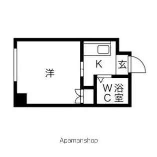 藤井ビル北14条【3階】の間取り