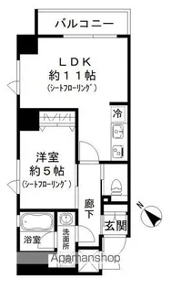 ファインクレスト巣鴨【4階】の間取り